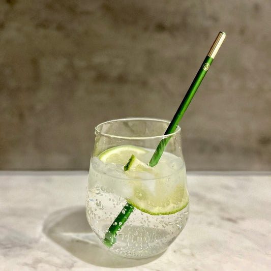 【ALSTRA Collection】アルミストロー(リーフグリーン)